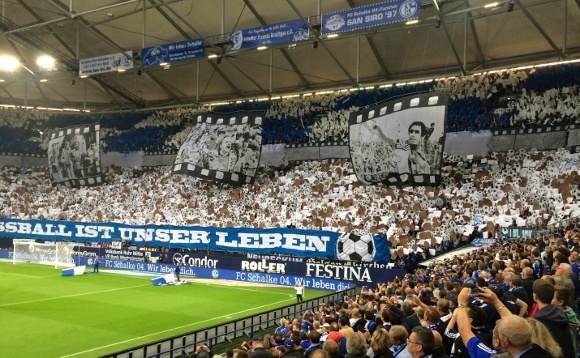 Auf Schalke. Foto: Michael Kamps