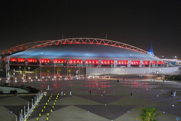 Das Stadion in Doha. Quelle: Wikipedia, Foto: daly3d abd, Lizenz: CC BY 2.0