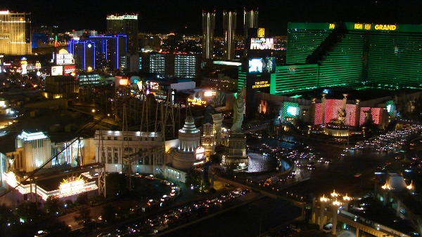 Im MGM Grand-Hotel in Las Vegas wird am Wochenende geboxt. Foto: Robin Patzwaldt