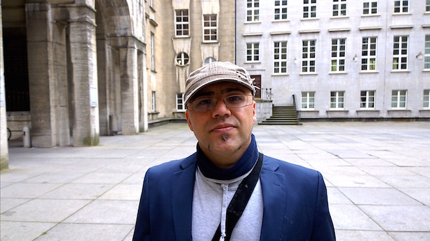 Omid Pouryousefi, Oberbürgermeisterkandidat in Bochum (Foto: Pottblog.de)