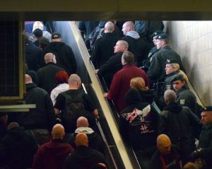 Nazisausflug nach Essen am 1. Mai, Foto: U. Märkel