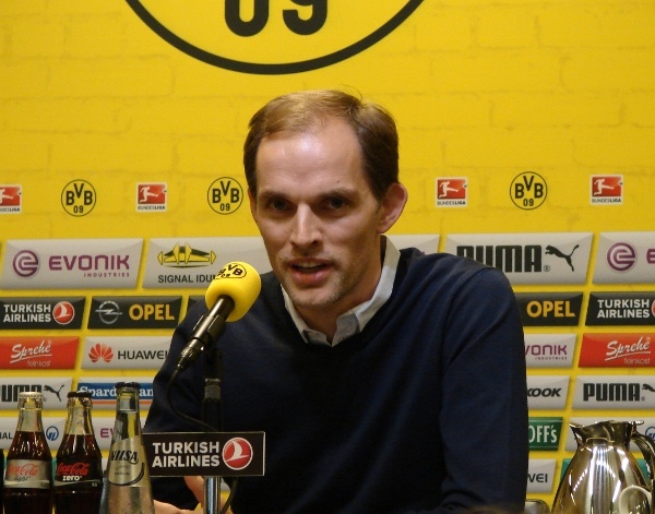 BVB-Trainer Thomas Tuchel. Foto: Robin Patzwaldt