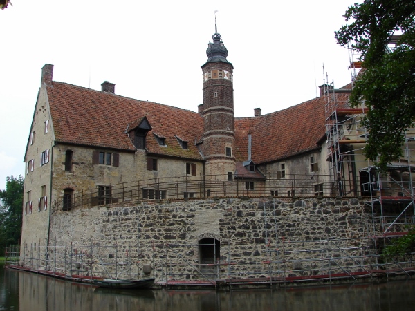 Die Burg Vischering in Lüdinghausen im Juli 2015. Foto(s): Robin Patzwaldt