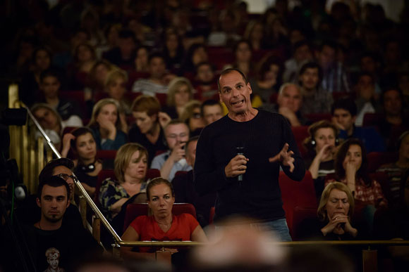 Yanis Varoufakis  in Belgrad Foto: Robert Crc Lizenz: FAL 1.3