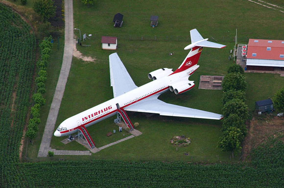 Flugplatz Stölln Rhinow, Iljuschin Il-62 Foto: Wolkenkratzer Lizenz: CC BY-SA 3.0