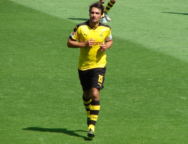 Mats Hummels war richtig sauer nach dem Spiel in Sinsheim gestern. Foto: Robin Patzwaldt