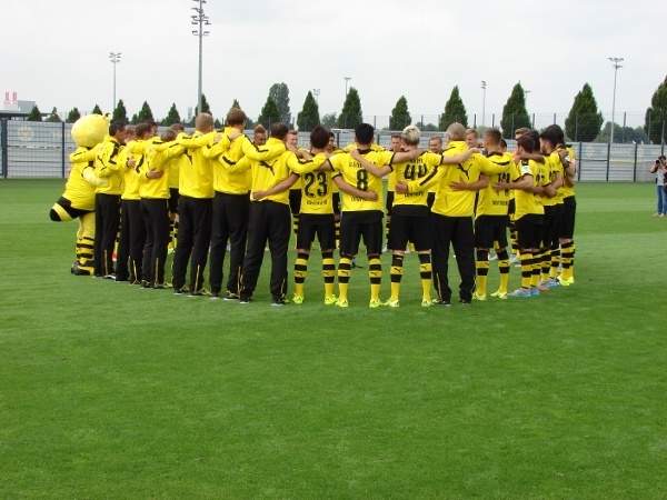 Wie groß ist der Zusammenhalt beim BVB? Foto: Robin Patzwaldt