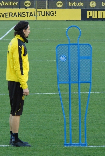 Neven Subotic beim Training in Brackel. Foto: Robin Patzwaldt