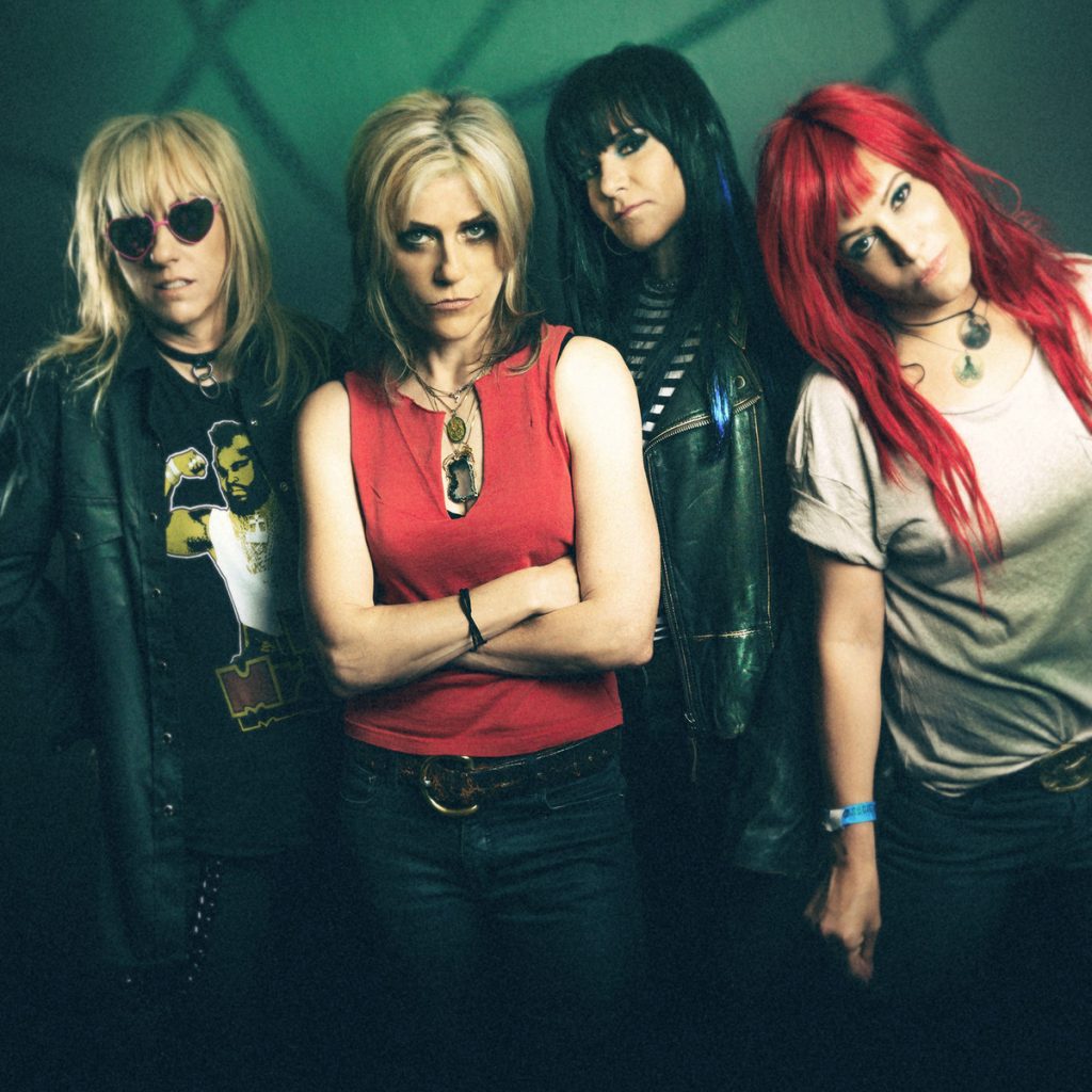 L7 Wiedervereinte RockBand kommt auf ihrer ersten Headliner Tour