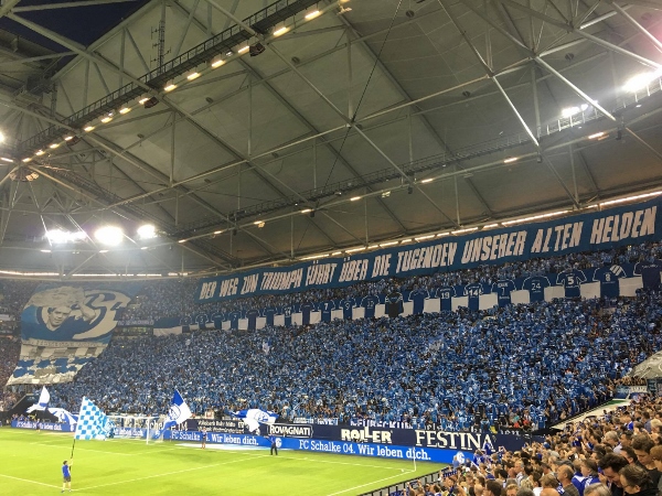Am Freitag in der Arena auf Schalke. Foto: Michael Kamps