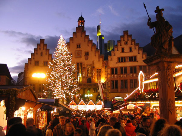 Frankfurter Weihnachtsmarkt Foto: Suburbi Lizenz: CC BY-SA 3.0