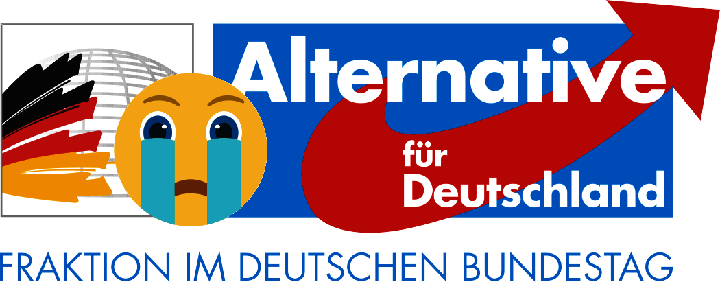 Malu Dreyer bringt AfD-Bundestagsfraktion zum Weinen. (Smiley Created by Freepik)