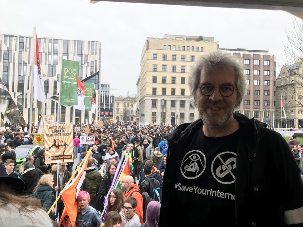 Frank Herrmann, Vorsitzender der Piraten-Partei NRW; Foto: Peter Ansmann