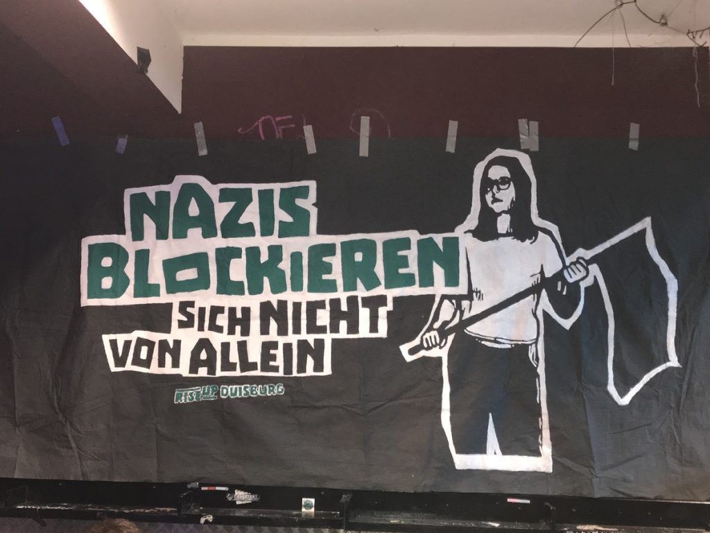 Nazis der Kleinpartei "Die Rechte" wollen am 1. Mai in Duisburg marschieren...