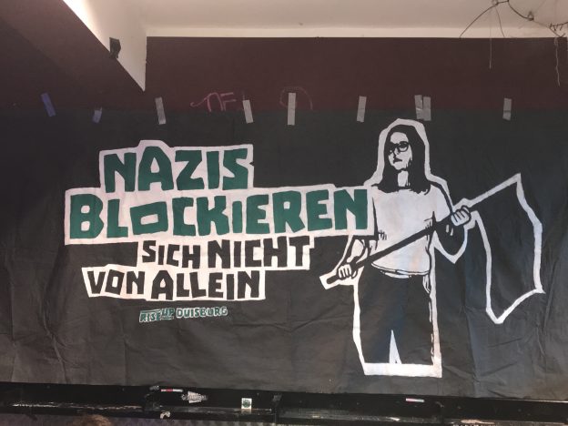 Nazis der Kleinpartei "Die Rechte" wollen am 1. Mai in Duisburg marschieren...
