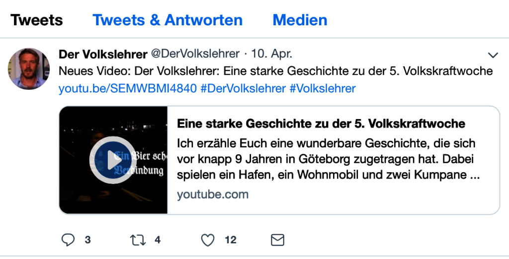 "Volkskraftwochen" - KdF mit dem "Volkslehrer"!