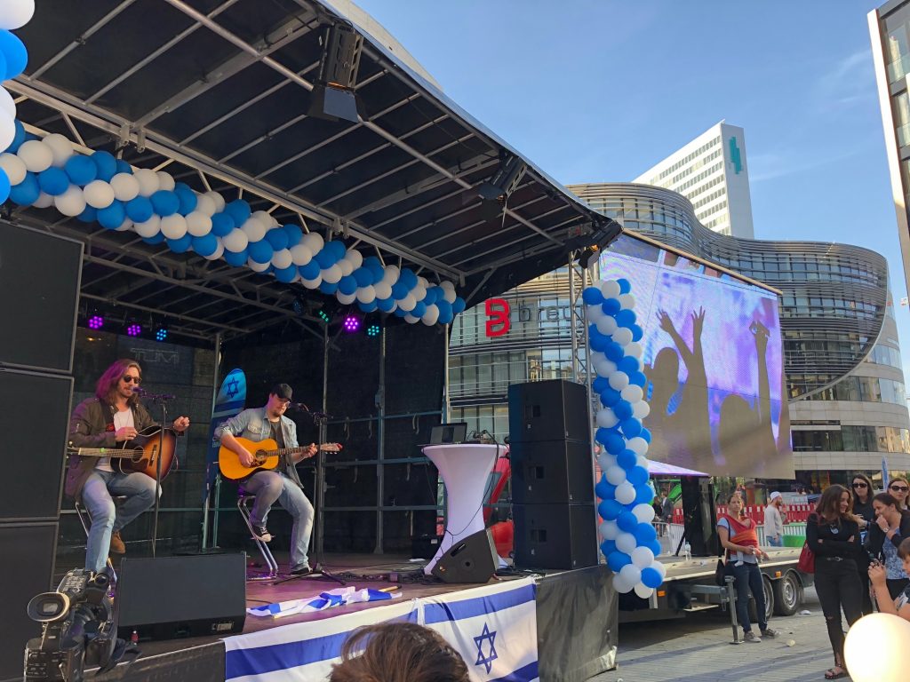 Impressionen vom Israeltag 2018; Foto Jüdische Gemeinde Düsseldorf