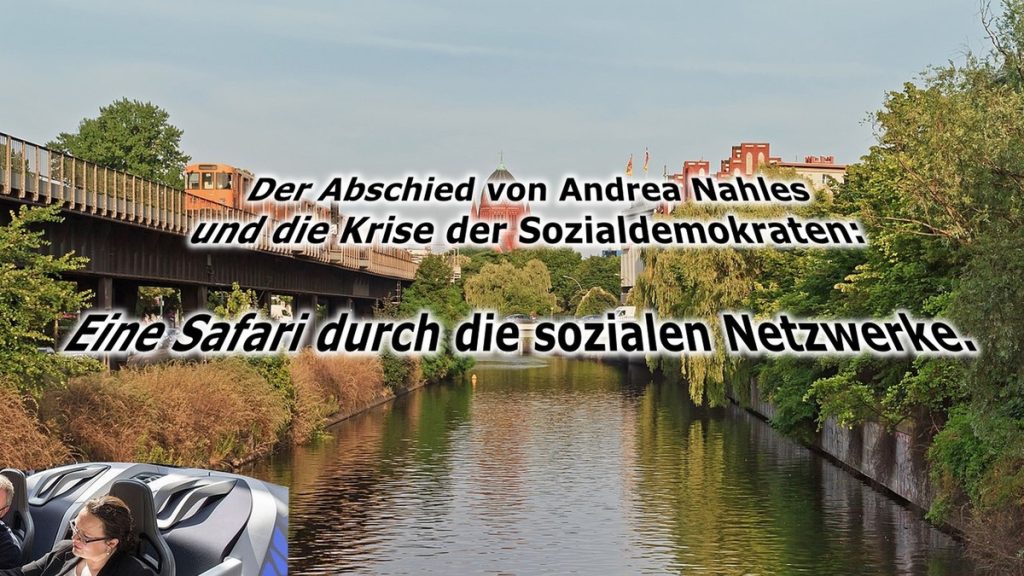 Probleme der Sozen wurden einst hier gelöst: Der Landwehrkanal in Berlin; Text und Montage: Ruhrbarone;