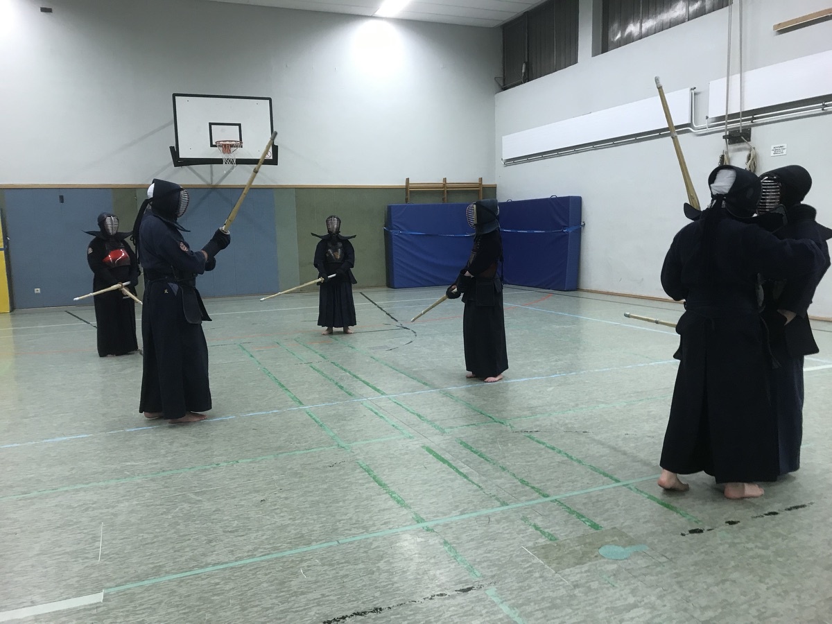 Japanische Fechtkunst in Duisburg: Kendo! Foto: Peter Ansmann