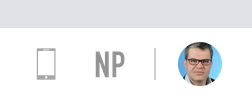 NP-Button im Chrome; Screenshot