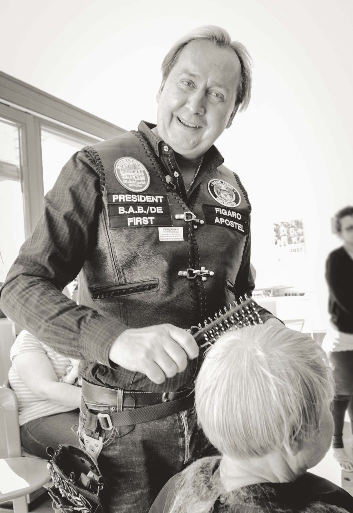 Claus Niedermaier, Präsident der Barber Angels Brotherhood; Foto: Viola Hedtke Decker / Emotion-Fotos.eu