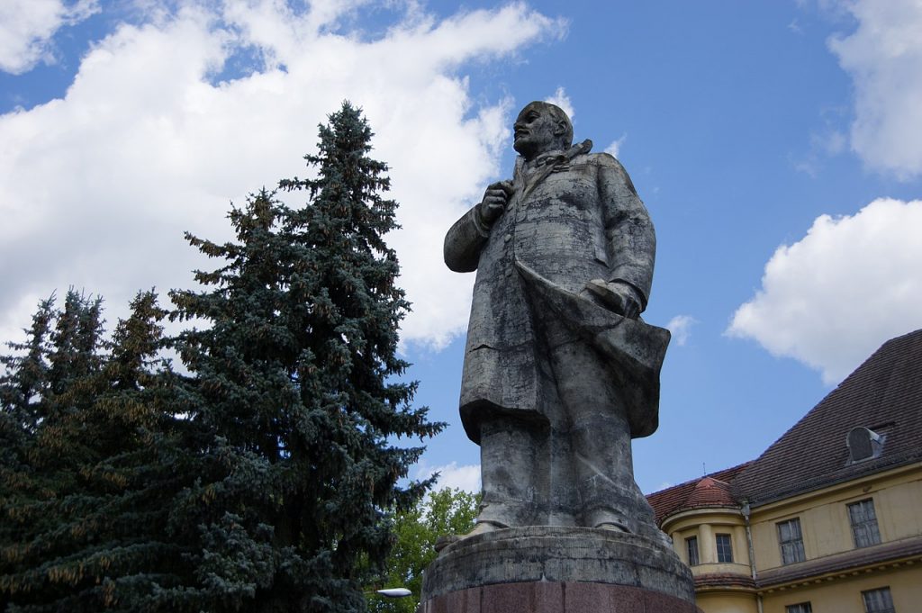 Lenin kommt, wenn das Schicksal nicht eingreift, nach Gelsenkirchen; Foto: Clemensfranz / CC BY-SA