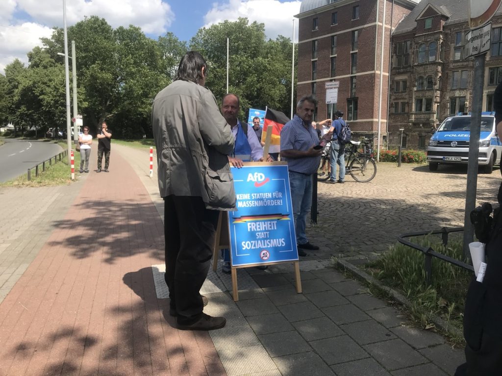 Die "AfD" hat mal bei der CDU geklaut: "Freiheit statt Sozialismus"; Foto: Peter Ansmann