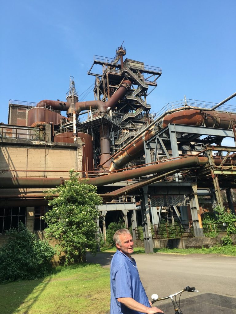 Ruhrgebiet: Der Landschaftspark Nord in Duisburg-Meidereich; Foto: Peter Ansmann