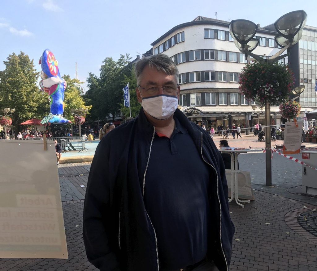 Bleibt äußerst cool gelassen, trotz der Ausdehnungsversuche der CSU nach Duisburg: Peter Ibe, Ratsherr und stellvertretender Vorsitzender der CDU in Duisburg; Foto: Peter Ansmann