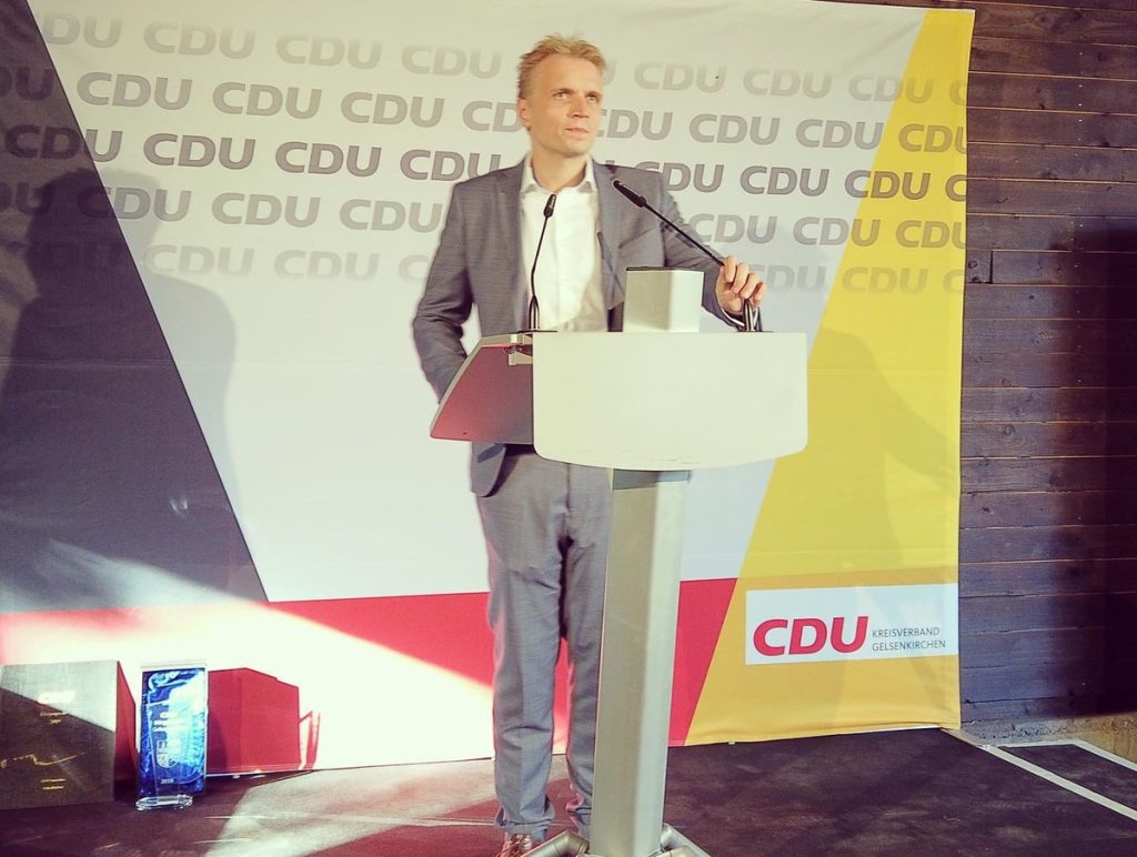 Sascha Kurth, CDU-Vorsitzender in Gelsenkirchen; Foto: privat