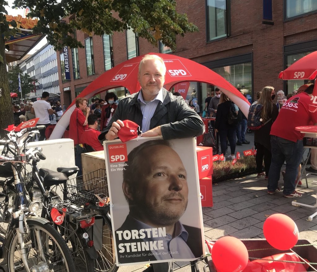 Torsten Steinke: Sein Ortsverein war bereits in den 90er Jahren mit der URL "Sozialdemokraten.de" online; Foto: Peter Ansmann