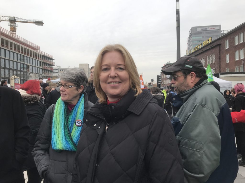 Bundestagspräsidentin Bärbel Bas in Duisburg; Foto: Peter Ansmann