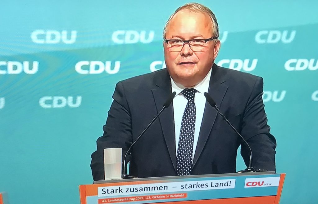 Josef Hovenbürgen, Generalsekretär der CDU NRW; Foto: Screenshot CDU NRW