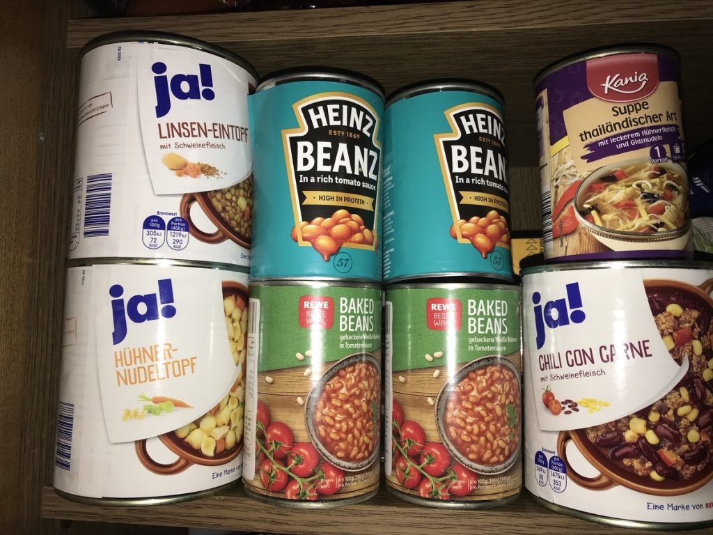 Gesund durch den privaten Lockdown: Der Quarantäne-Vorratsschrank; Foto: Peter Ansmann