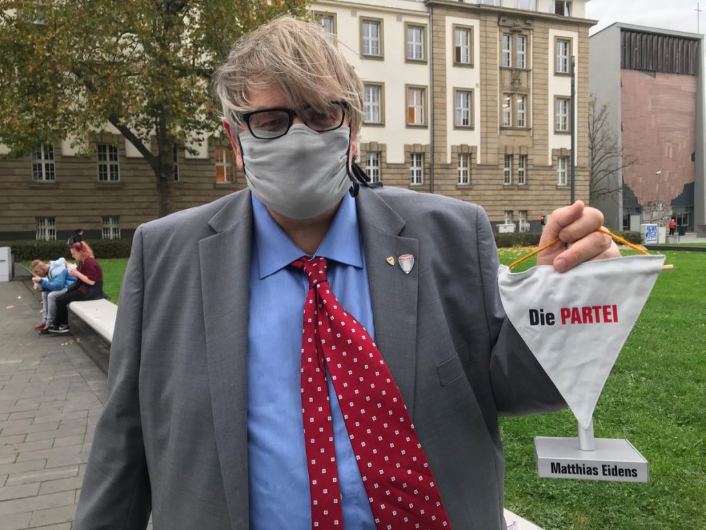 Matthias Eidens wurde bei der Kommunalwahl 2020 in den Rat der Stadt Duisburg gewählt; Foto: Peter Ansmann