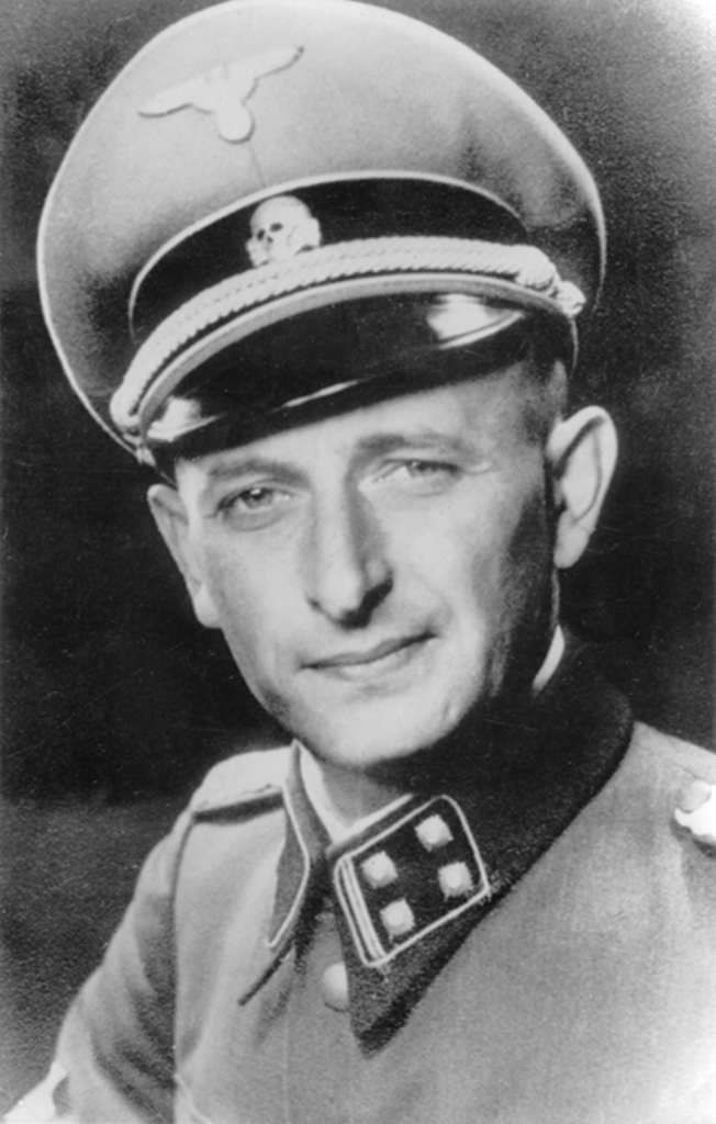 SS-Obersturmbannführer Adolf Eichmann, hingerichtet am 31. Mai auf den 1. Juni 1962; Foto: Public domain, via Wikimedia Commons