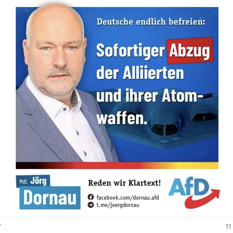 "Deutsche endlich befreien" Screenshot Facebook