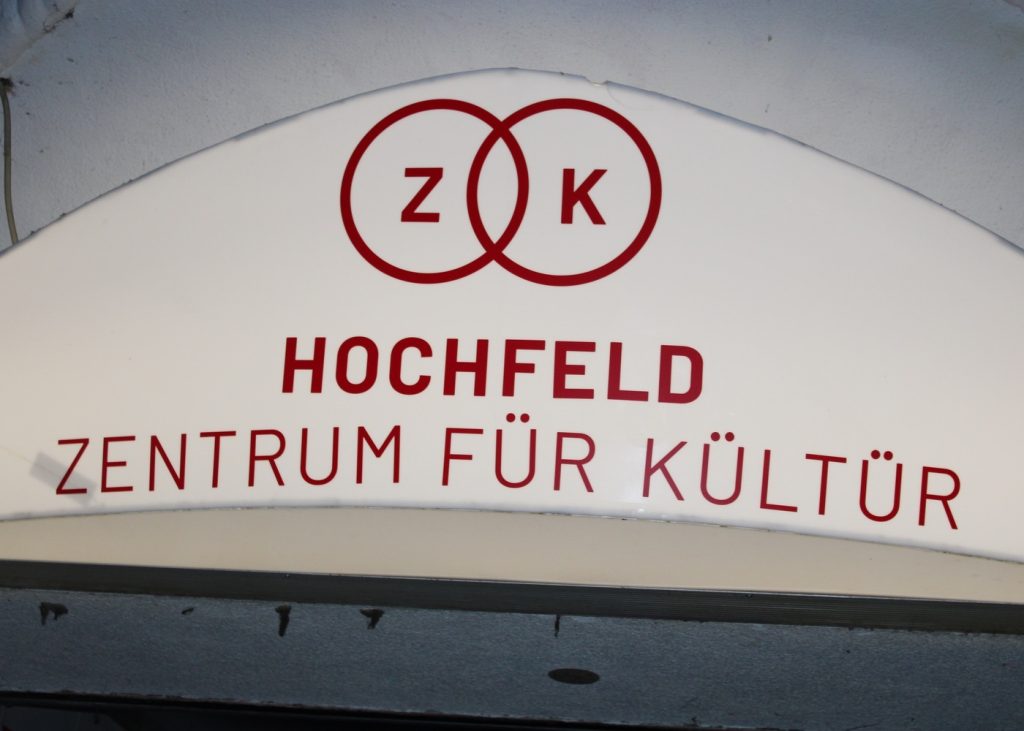 Donnerstag bis Samstag geöffnet: Das ZK in Hochfeld; Foto: Peter Ansmann