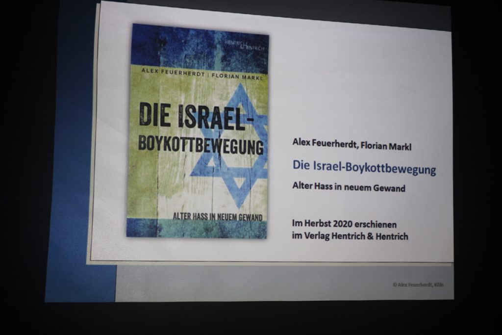 Alex Feuerherdt, Florian Markt: Die Israel-Boykottbewegung; Foto: Peter Ansmann