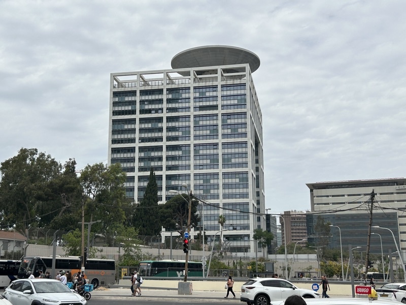 IDF-Hauptquartier und Verteidigungsministerium, Kaplan Street - HaKirya / Tel Aviv; Foto: Peter Ansmann