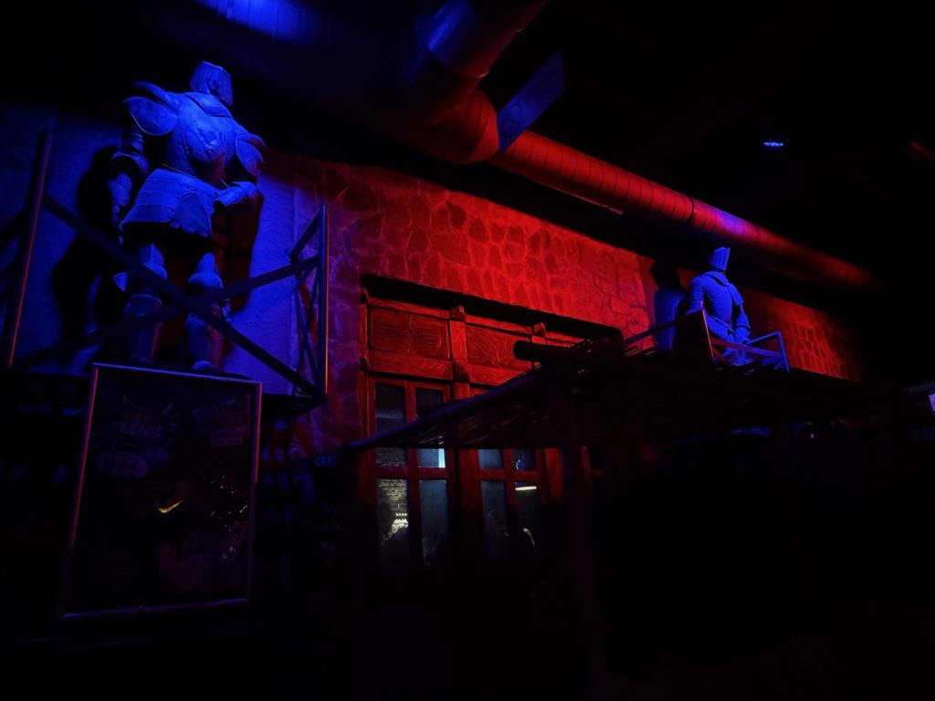 Party-Outfit der Vergangenheit - der Rittersaal im PULP (Foto: Peter Ansmann)