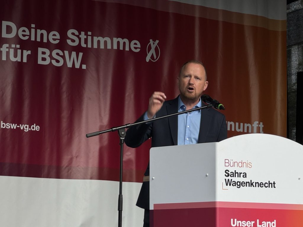 Christian Leye: „Unsere Kinder kriegen die nicht.“ (Foto: Peter Ansmann)