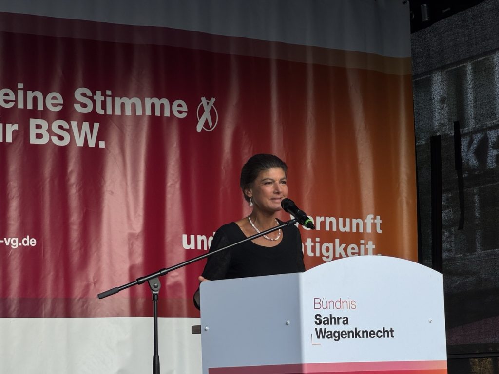 Sahra Wagenknecht (Foto: Peter Ansmann)