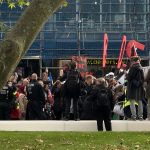 Für Mörder und Vergewaltiger auf der Straße: Die Apologoten des Terrors und der Barbarei in Düsseldorf (Foto: Peter Ansmann)
