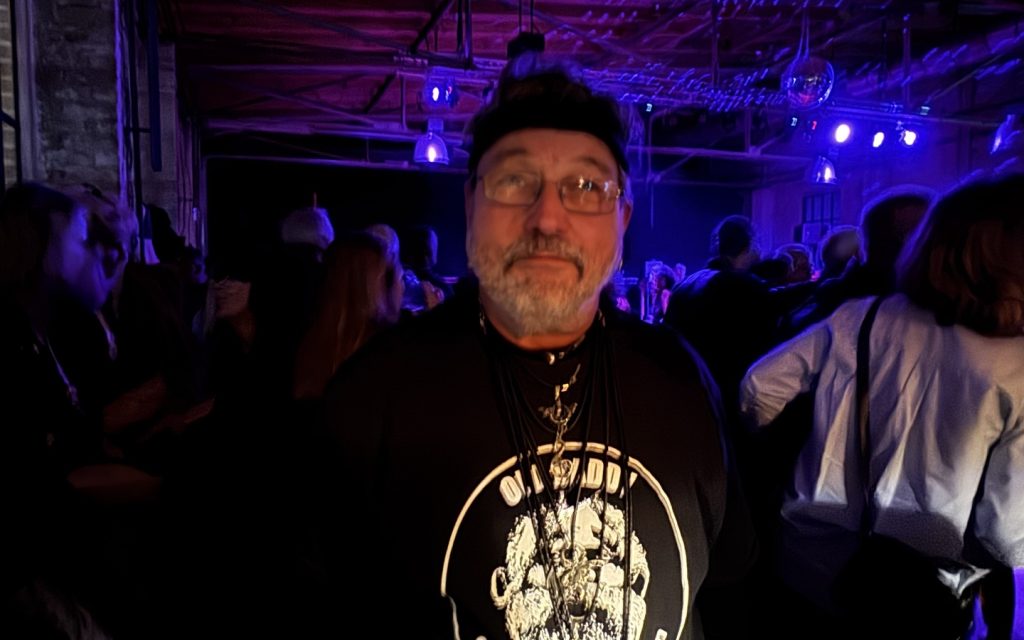 Gast Christian auf Old-Daddy-Revivial-Party: "Sehr zufrieden. Einstand ist gut gelungen!" (Foto: Peter Ansmann)