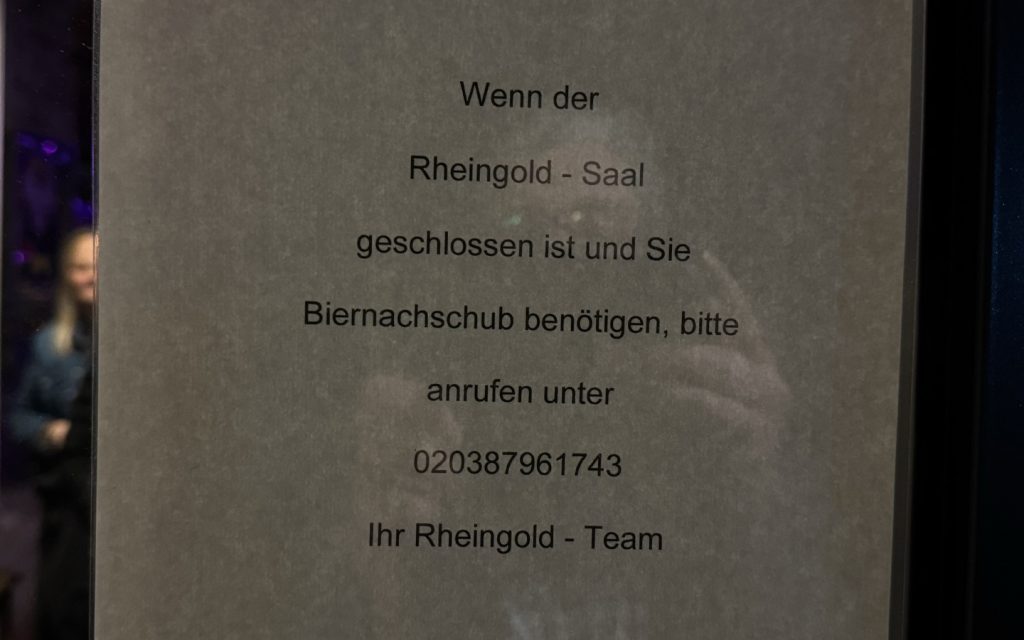 Das Schlimmste ist, wenn das Bier alle ist! (Foto: Peter Ansmann)