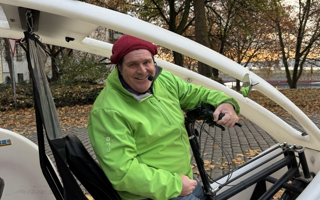 Rikscha-Mick (Foto: Peter Ansmann)