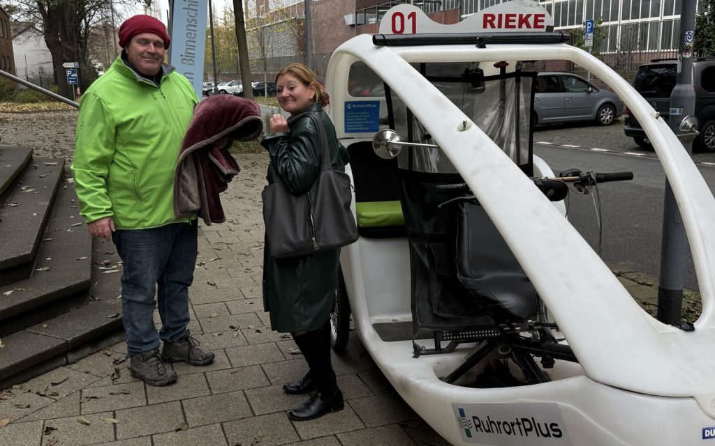 Rikscha-Rieke (Foto: Peter Ansmann)