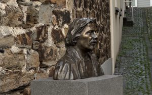 Horst-Schimanski-Gasse in Duisburg-Ruhrort (Foto: Peter Ansmann)