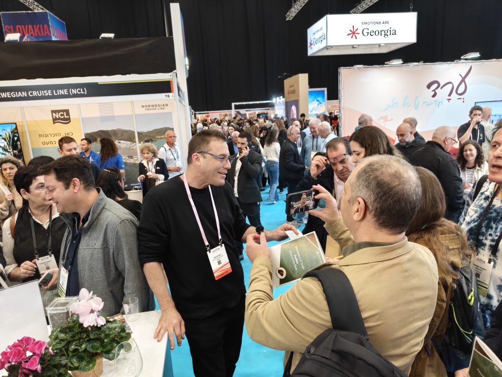 Rundgang über die IMTM, die internationale mediterrane Tourismusmesse, in Tel Aviv